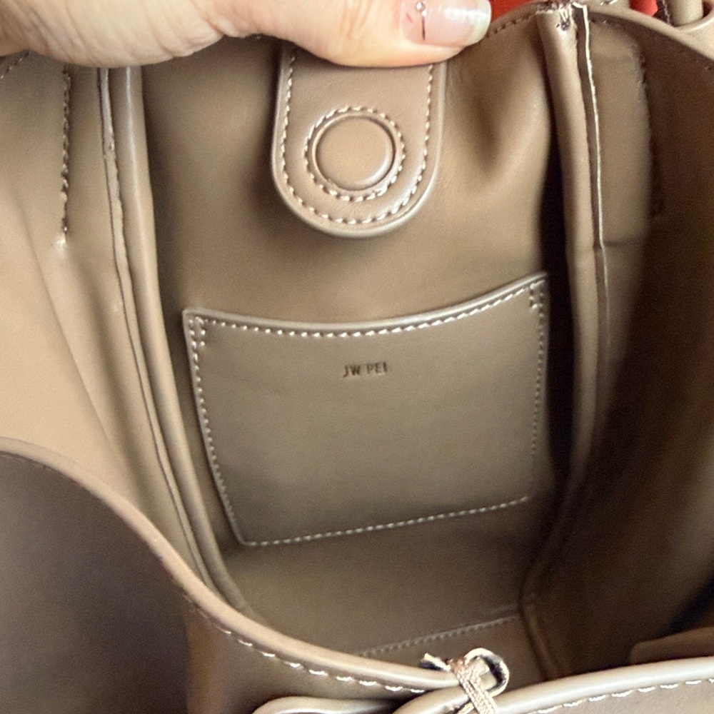 JW Pei Taupe Handbag - Picture 5 of 6